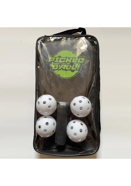 Hafif Pickleball Seti - 2 Pickleball Kürek 4 Top 1 Taşıma Içerir (Yurt Dışından)