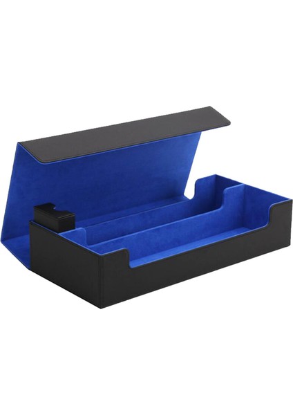 Pu Deri Kart Kılıfı Güverte Kutusu Mtg Tcg Bağlayıcılar: 550+ Mavi2 (Yurt Dışından)