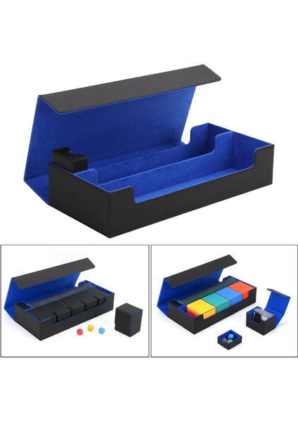 Pu Deri Kart Kılıfı Güverte Kutusu Mtg Tcg Bağlayıcılar: 550+ Mavi2 (Yurt Dışından) modelleri