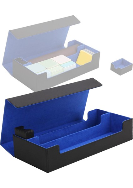 Pu Deri Kart Kılıfı Güverte Kutusu Mtg Tcg Bağlayıcılar: 550+ Mavi2 (Yurt Dışından) fırsatları