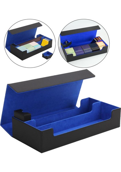 Pu Deri Kart Kılıfı Güverte Kutusu Mtg Tcg Bağlayıcılar: 550+ Mavi2 (Yurt Dışından) indirimleri