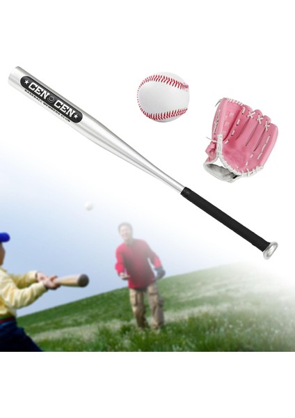 Beyzbol Seti Açık Pembe Sol Eldiven Için Beyzbol ve Top Genç Oyunu (Yurt Dışından) fırsatları
