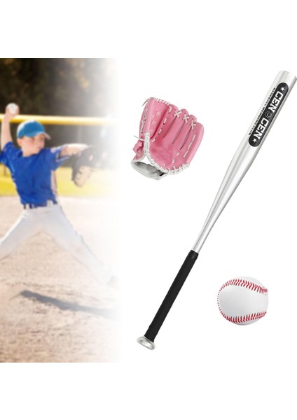 Beyzbol Seti Açık Pembe Sol Eldiven Için Beyzbol ve Top Genç Oyunu (Yurt Dışından) indirimleri