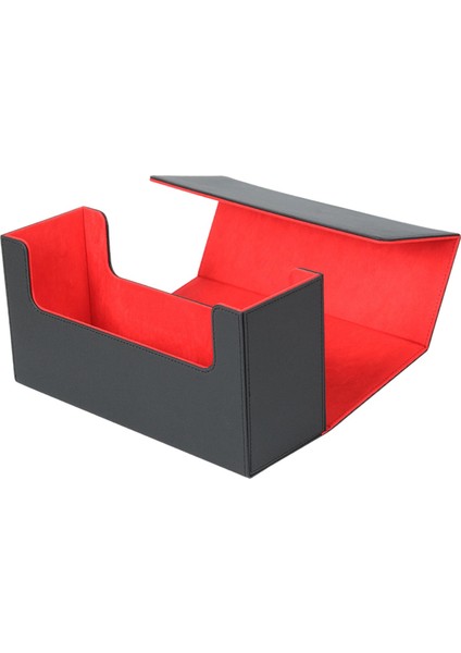 Güverte Kutusu Organizatör Depolama Sahibi Tcg Siyah Kırmızı Için 36+ Kart Kılıfı (Yurt Dışından)