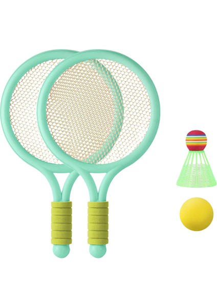 Çocuk Badminton Tenis Raket Yeni Başlayan Oyuncular Için Çift Spor (Yurt Dışından)