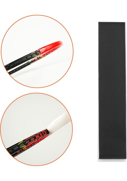 2 Paket Tenis Badminton Squash Raket Raket Başı Dayanıklı Pu Bant Siyah ve Turuncu (Yurt Dışından) indirimleri