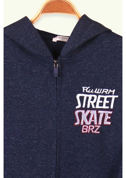 Erkek Çocuk Eşofman Takımı Nakışlı 8-14 Yaş, Lacivert modelleri