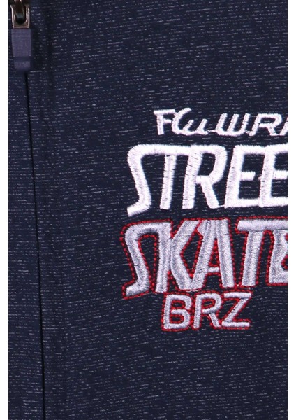 Erkek Çocuk Eşofman Takımı Nakışlı 8-14 Yaş, Lacivert fırsatları