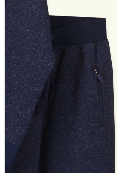 Erkek Çocuk Eşofman Takımı Nakışlı 8-14 Yaş, Lacivert indirimleri