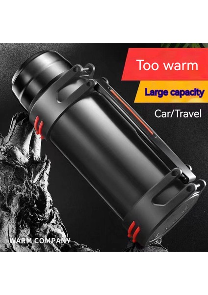 2000 ml Dışarıdaki Araç Paslanmaz Çelik Termos (Yurt Dışından)