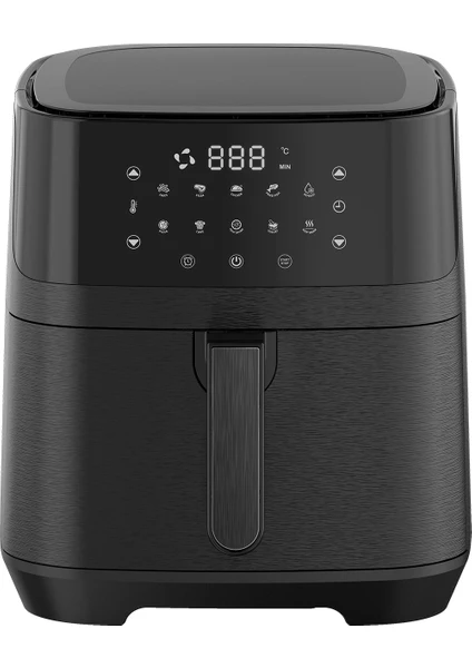 Mi Upany 7l Xxl Plus Ekstra Büyük Air Fryer - Siyah