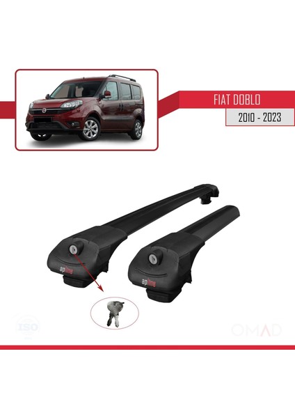 Fiat Doblo 2010 ve Sonrası Ile Uyumlu Ace-1 Ara Atkı Tavan Barı Siyah fiyatları