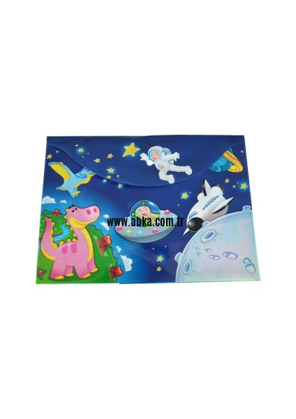 Abka Çıtçıtlı Dosya A4 Kids Seri