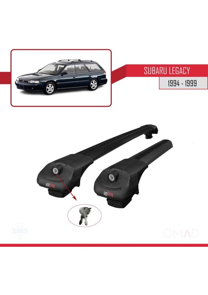 Subaru Legacy 1994-1999 Arası Ile Uyumlu Ace-1 Ara Atkı Tavan Barı Siyah fiyatları