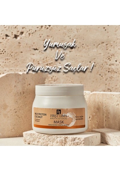 Kuru Ve Nemsiz Saçlar Için Yoğun Nemlendirici Süt Proteini & Hindistan Cevizi Saç Bakım Maskesi 500 ml fiyatları