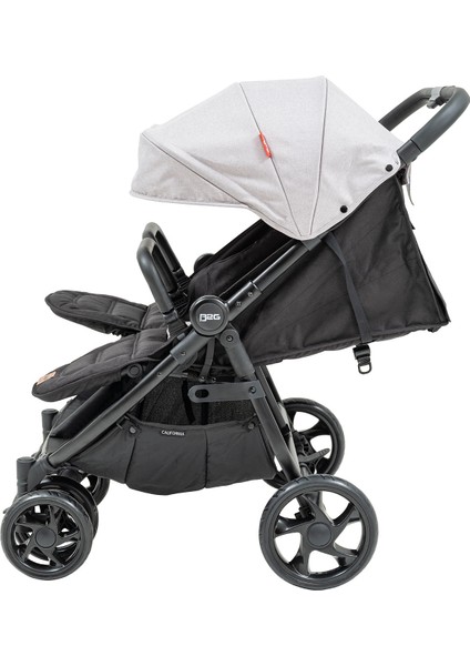 California İkiz Bebek Arabası Siyah fırsatları