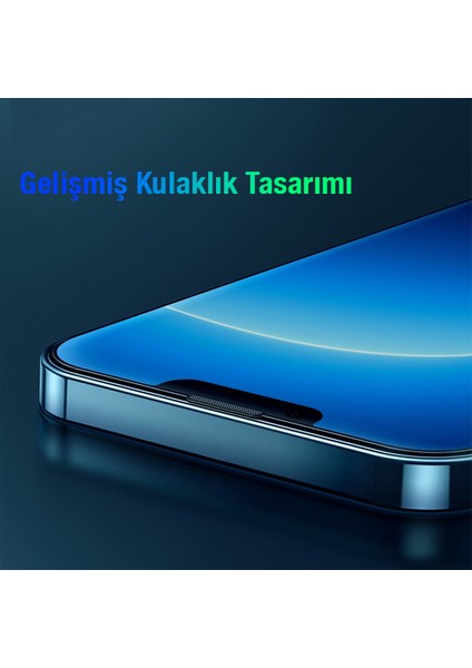 iPhone 14 Plus-13 Pro Max 6.7 0.3mm Full Koruma Tempered Cam Ekran Koruyucu 2 Adet Set