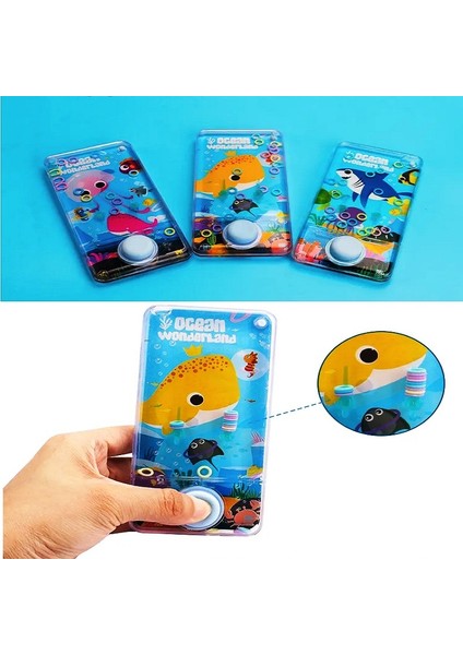 Transparent Water Ring Game Water Ring Ocean World For Kids 1 Adet Okyanus Dünyası Sulu Halka Oyunu indirimleri