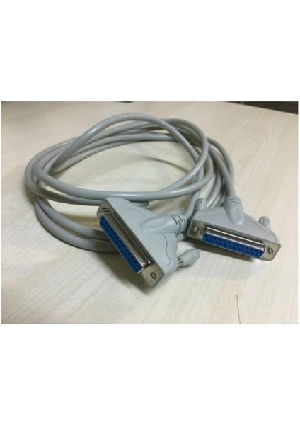 3 Metre 25 Pin Dişi Dişi Kablo 25 Pin Paralel Dişi Dişi Kablo