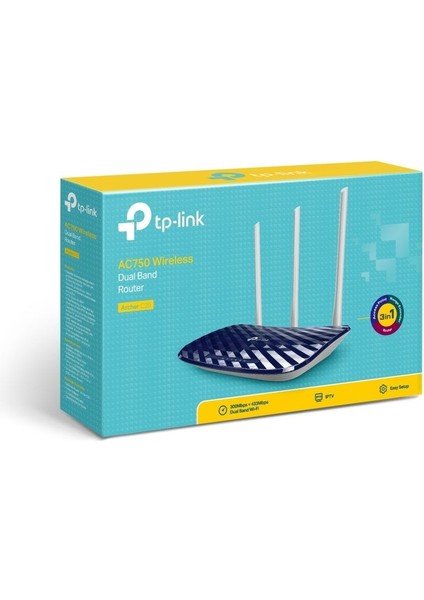 Tp-Link Archer C20 AC750 Dual Band Router