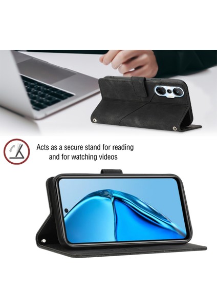 Hot 20S / 20PRO X6827 Için Deri Cüzdan Flip Stand Telefon Kılıfı - Siyah (Yurt Dışından)
