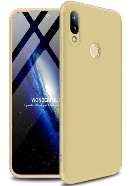 Huawei Y9 2019 Gkk Kılıf 360 Derece Tam Koruma