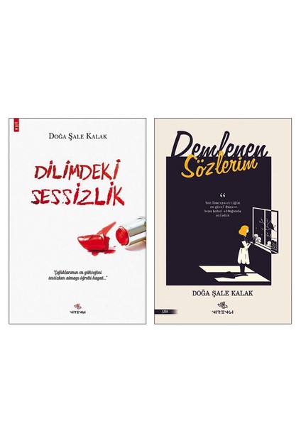 Doğa Şale'den Adınıza İmzalı 2 Kitap