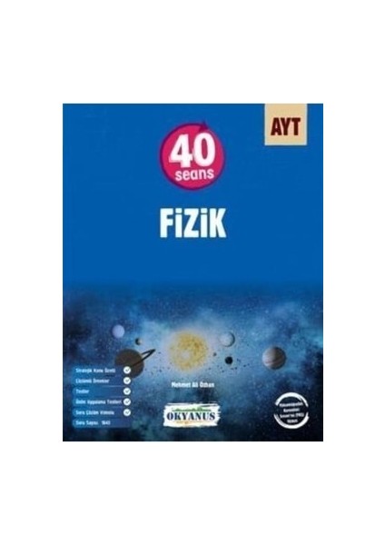Okyanus AYT Fizik 40 Seans Soru Bankası