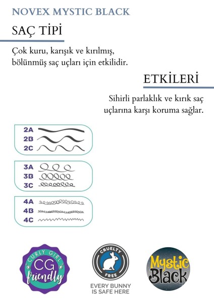 Mystıc Black - Yıpranmış Kuru Saçlar Için Saç Uçlarını Onarıcı Baobab Yağı Içeren Şampuan 300ml fırsatları