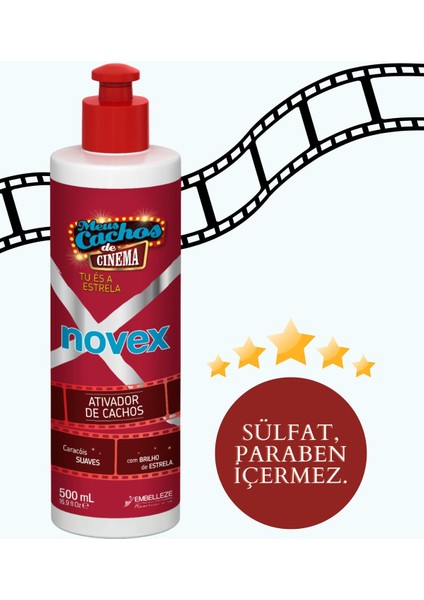 My Curls Movıe Star - Ekstra Parlaklık Veren, Shea Butter, Keratin Ve 7 Çeşit Yağ Içeren Durulanmayan Saç Kremi 500g fiyatları