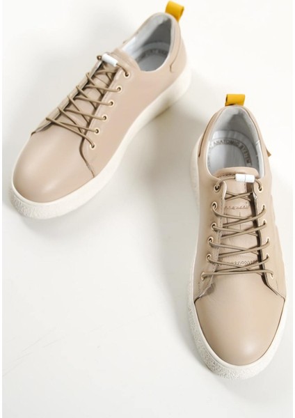 Mubaino 1326-BJ Hakiki Deri Bej Erkek Spor Ayakkabı & Sneaker fiyatları