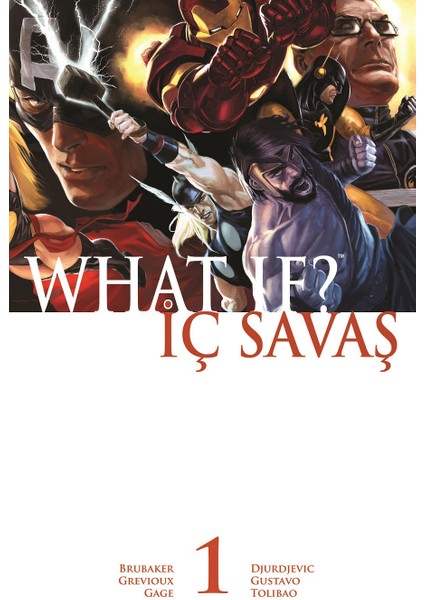What If? İç Savaş - Ana Kapak