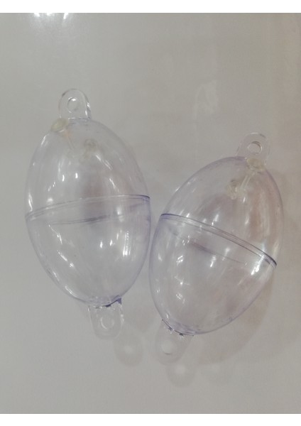 Sulu Şamandıra Şeffaf Elips 6 cm ( 2 Adet )
