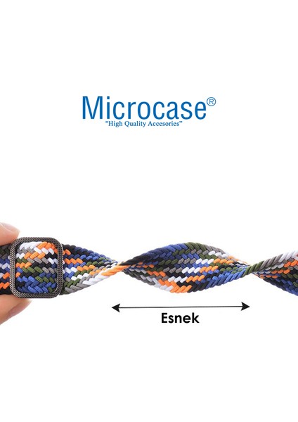 Apple Watch Ultra 49MM Için Esnek Örgülü Kumaş Kordon Kayış - KY45-2 fiyatları