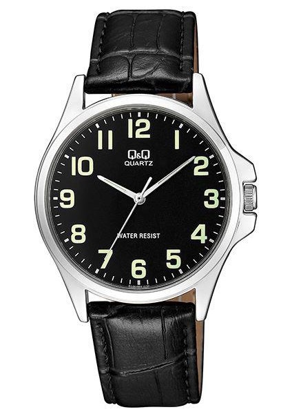 Rakamlı Siyah Kadran Siyah Kayış Erkek Kol Saati