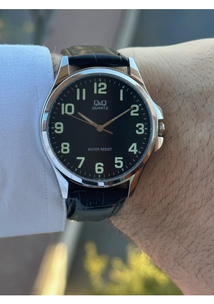 Rakamlı Siyah Kadran Siyah Kayış Erkek Kol Saati fiyatları