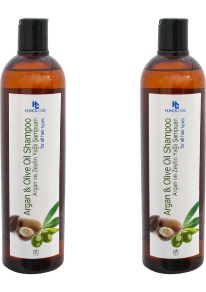 Hunca Care Şampuan Argan Yağı 700 Ml X 2 Adet