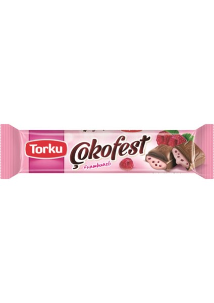 Çokofest Frambuazlı Çikolata 34 G