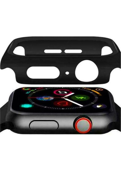 Apple Watch 2 3 4 5 6 Se Nike 44MM Kılıf Kasa ve Ekran Koruyucu 360 Tam Koruma Kapak