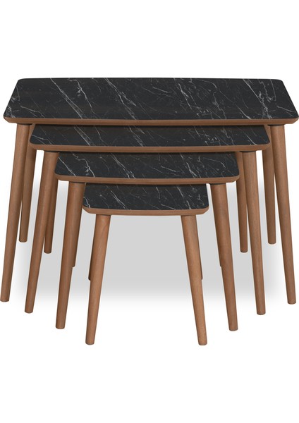 4'lü Rüya Mdf Zigon Sehpa