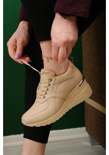 Darcia Kalın Topuklu Kadın Sneaker