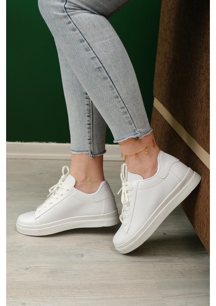 Erda Basic Bağcıklı Kadın Sneaker