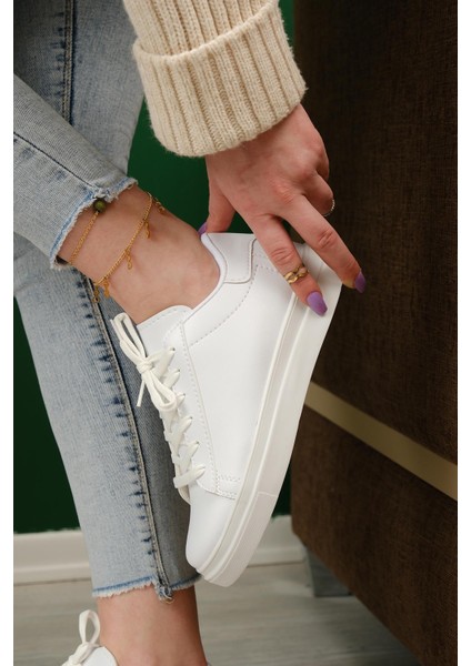 Erda Basic Bağcıklı Kadın Sneaker