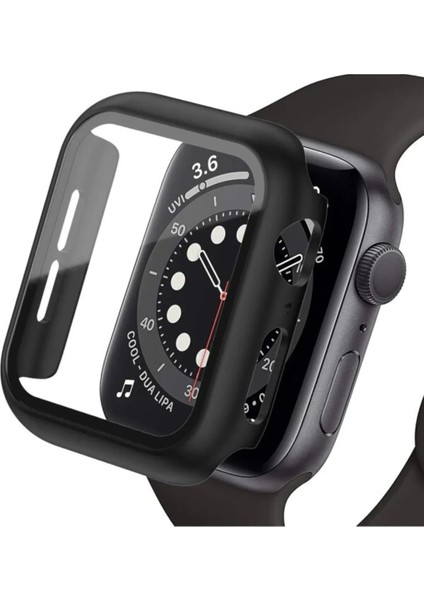 Apple Watch 7 8 45MM Kılıf Kasa ve Ekran Koruyucu 360 Tam Koruma Kapak