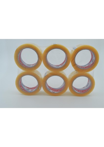 Vege Koli Bandı 45 x 100 mm Şeffaf (Fil) 6 Adet