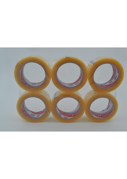 Vege Koli Bandı 45 x 100 mm Şeffaf (Fil) 6 Adet