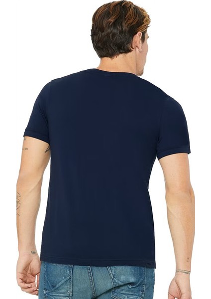 Elit Erkek V Yaka Lacivert Tişört fiyatları