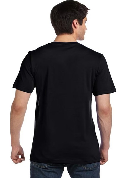 Elit Erkek V Yaka Siyah Tişört fiyatları