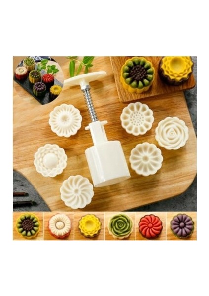 Basmalı Mooncake Kopat Set 7 Parça