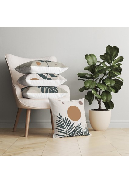 Botanical 4'lü Kırlent Kılıf DS17 45X45 cm